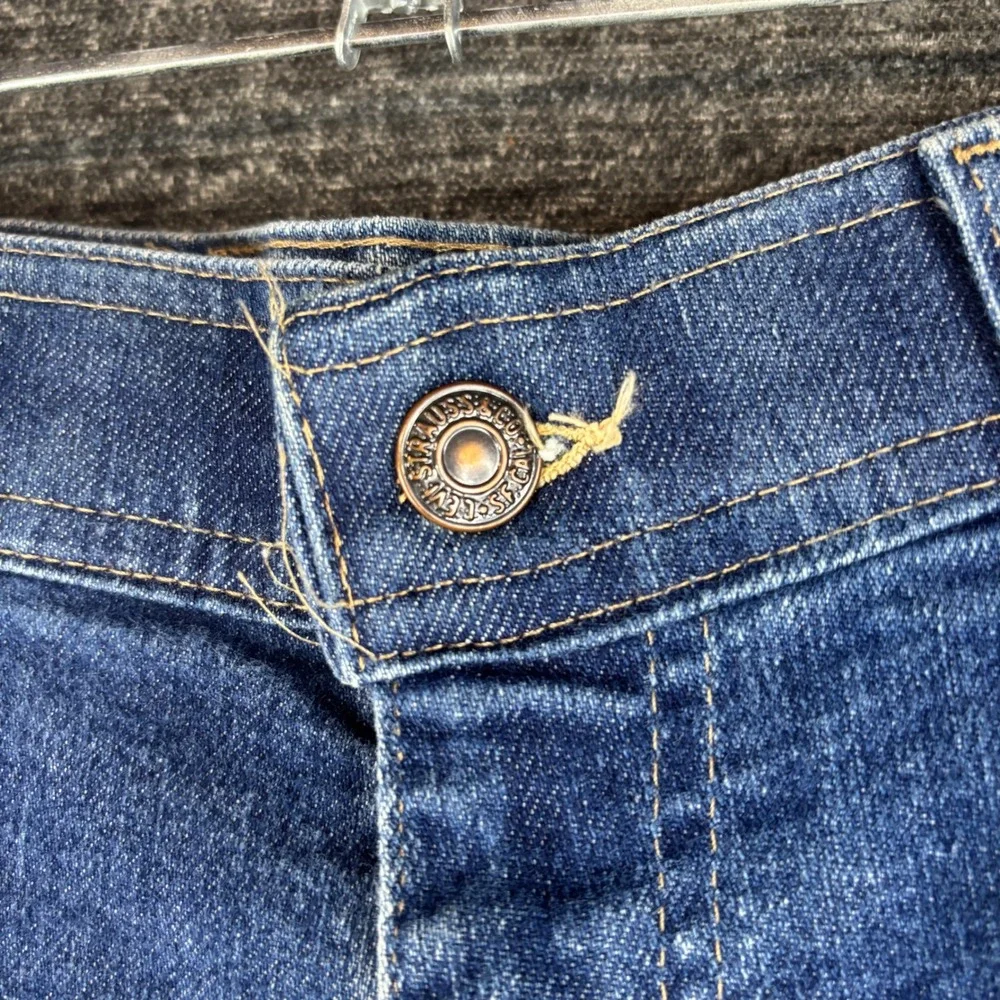 Vintage Levi's For Men Skosh More Room Orange Tab Jeans Blue 34x29 Streetwear